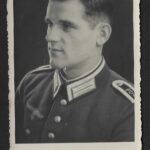 Studioportrait Wehrmacht Soldier Cyphered & Lettered "N2" Shoulderboards