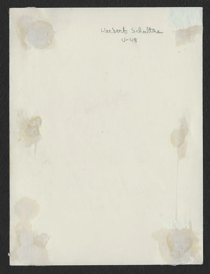 Herbert Schultze – Kommandant of U-Boot “U-48” (Eichenlaub) - Wartime Signed - Image 2