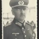 Signed Portrait Photograph of a German Heer General