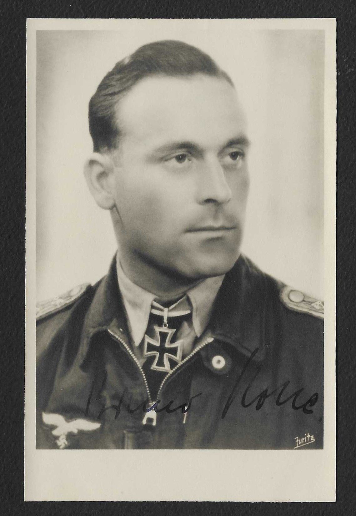 Foto_2026-06-22_141545 Bruno Stolle – Jagdgeschwader 2 “Richthofen” - Wartime Signed - 35 Aerial Victories! - Image 1