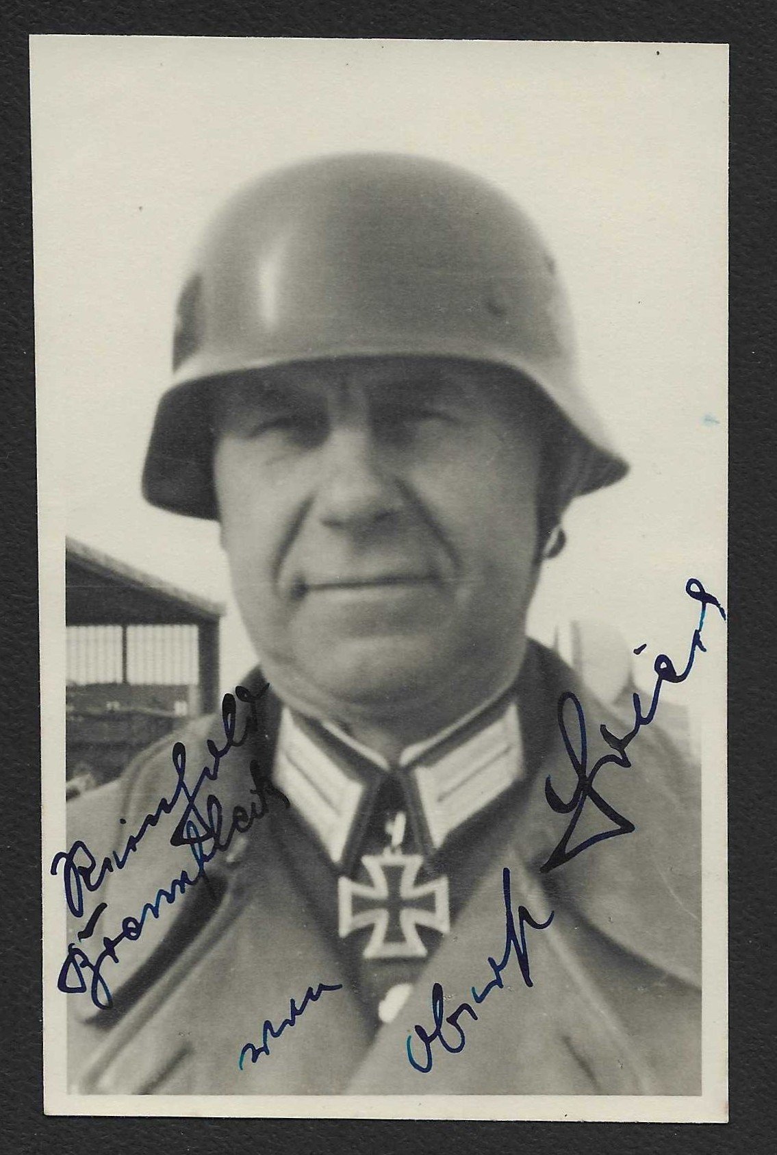 Foto_2026-06-24_150158 Bernhard Griese - Polizei-Batallion 323 (442. Spezial Kommando) - Later SS-Standartenführer - Wartime Signed - Image 1