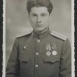 Soviet Officer Portrait – Lt. T.Y. Tverdokhleb – Order of the Red Star Recipient – 387th Rifle Division