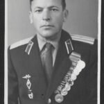 Soviet Officer Portrait – Engineer-Major V.P. Pisimorev - Medal for Courage Recipient – 27th Rifle Division