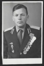 Soviet Officer Portrait – Engineer-Major V.P. Pisimorev - Medal for Courage Recipient – 27th Rifle Division