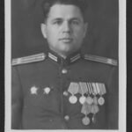 Soviet Officer Portrait – Lieutenant Mikhail L. Beketov – Red Star Recipient – 229th Rifle Regiment