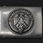 Hitlerjugend Aluminium Belt Buckle by Wilhelm Schröder & Co. (RZM M4/46)
