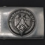 Hitlerjugend Aluminium Belt Buckle by Wilhelm Schröder & Co. (RZM M4/46)