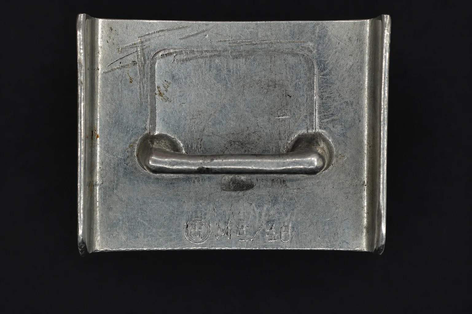 Hitlerjugend Aluminium Belt Buckle by Wilhelm Schröder & Co. (RZM M4/46) - Image 3