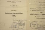 Infanterie-Sturmabzeichen & VWA Silber Award Doc – Leutnant - Grenadier-Regiment 172 (75. Infanterie-Division) - Image 2