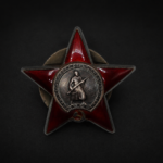 WWII Soviet Order of the Red Star – Screwback Example No. #2026552