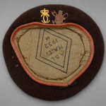 Belgian–Luxembourg B.U.N.C. "Brown Beret" Korea War Beret – Dated 1952