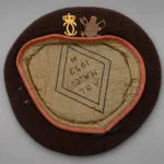 Belgian–Luxembourg B.U.N.C. "Brown Beret" Korea War Beret – Dated 1952