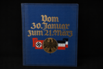 Third Reich Propaganda Book “Vom 30. Januar zum 21. März” – Large Format Illustrated Edition