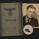 Wehrpass & Porcelain Medaillon – Panzer Regiment 25 – KIA June 1941 during Operation Barbarossa