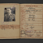 WWII Luftwaffe Wehrpass – Unterarzt i.d. Flak & Sanitäts-Zug (Sudetenland Medal)
