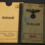 Wehrpass – Unteroffizier in Kraftfahr-Kp. 222 & Sturmgeschütz-Brigade 300 – KBA in Bronze in March 1945!
