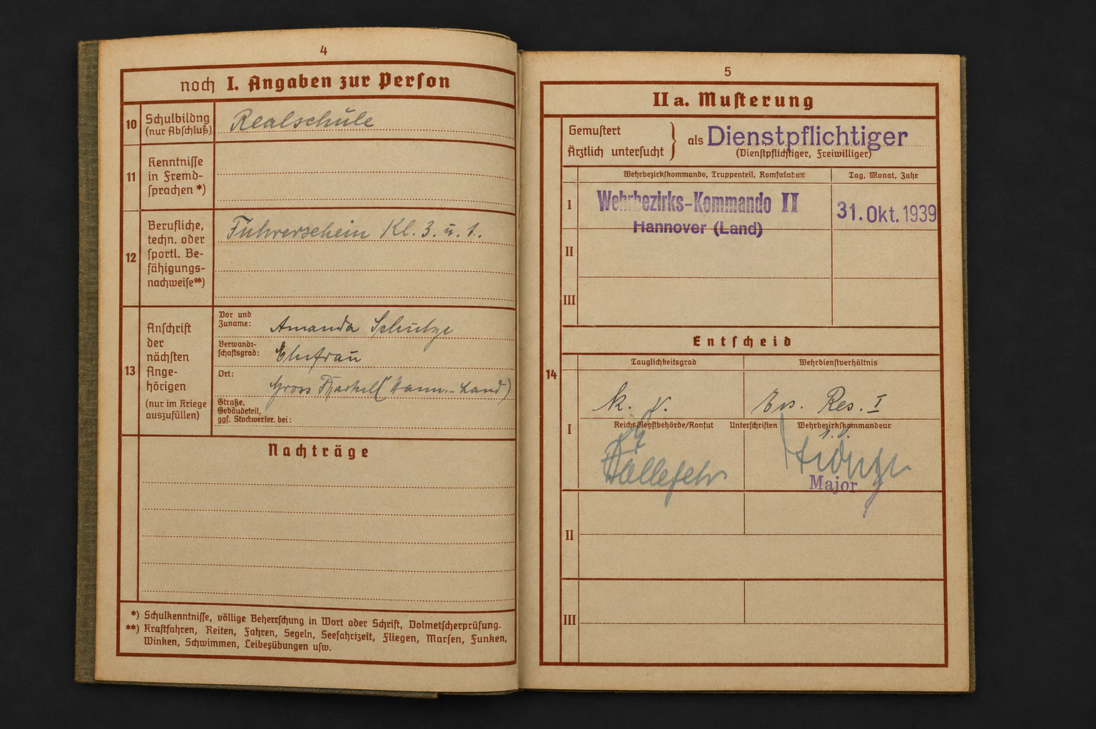 Wehrpass – Unteroffizier in Kraftfahr-Kp. 222 & Sturmgeschütz-Brigade 300 – KBA in Bronze in March 1945! - Image 4