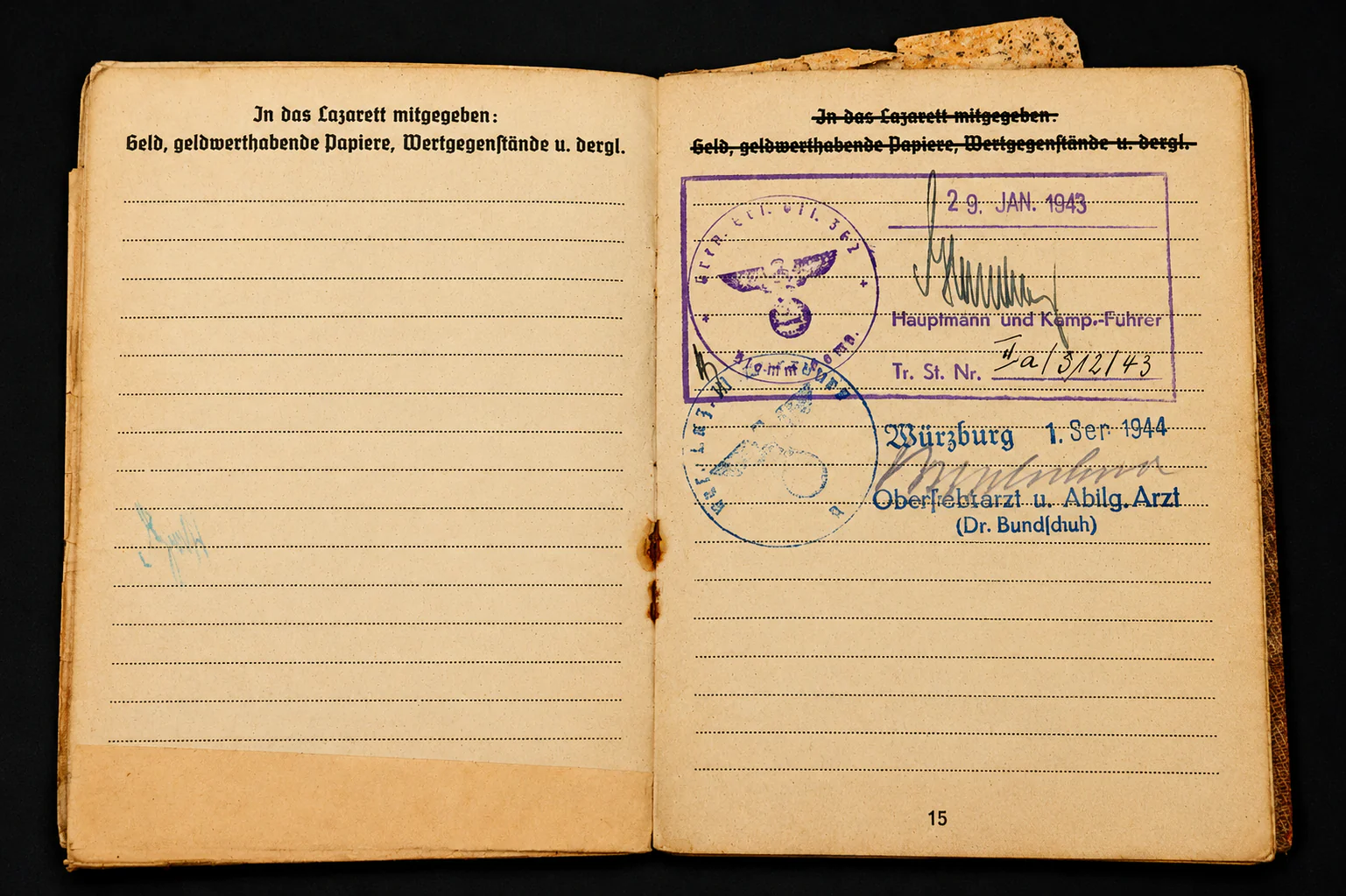 Soldbuch & Doc Grouping – Grenadier-Regiment 404 (246. Infanterie-Division) – 4 Awards (EK2, VWA, KVK2, WIO) - Image 8