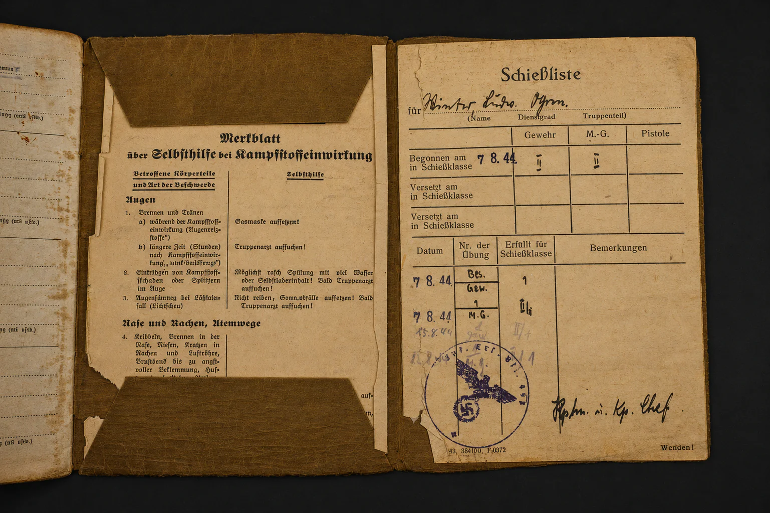 Soldbuch & Document Grouping – Füsilier-Regiment 27 (12. Volksgrenadier-Division) – Wounded in Hürtgenwald – Close Combat Day at Stolberg! - Image 11