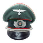 WWII Wehrmacht Artillerie Officer Visor Cap