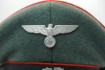 Wehrmacht Heer Artillerie Officer Visor Cap - Image 8