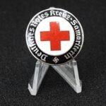 WWII German DRK Samariterin Enamel Badge