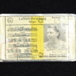 Luftfahrtforschung Wien Factory Identification Card (Werksausweis)
