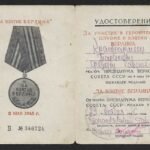 WWII Soviet "Medal for the Capture of Berlin" Award Booklet – Battle of Berlin