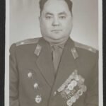 Soviet Officer Portrait – Guards Lieutenant Anton B. Salyamov – Red Star Recipient – 141st Guards Rifle Regiment, 46th Guards Rifle Division