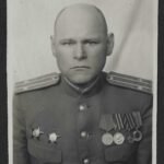 Soviet Officer Portrait – Lt. Colonel Andrei V. Kulagin – Double Red Star Recipient – 11th Independent Reconnaissance Aviation Regiment