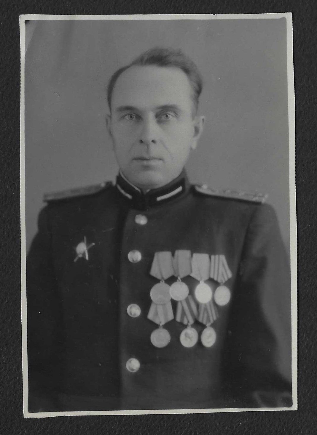Foto_2026-07-03_085930 Soviet Guards Cavalry Officer Portrait – Captain Alexander Y. Filin – Order of the Red Star – 17th Guards Cavalry Regiment - Schwedt 1945 - Image 1