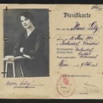 Austrian Hausgehilfin Dienstkarte (Domestic Service Identity Card) – Vienna, 1923