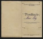 Austrian Hausgehilfin Dienstkarte (Domestic Service Identity Card) – Vienna, 1923 - Image 2