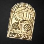 SA / DAF Kreis Altena Aufmarsch in Werdohl 1934 Tinnie