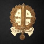 SA Gruppe Donau 1939 Gruppenwettkämpfe Badge – RZM M9/25 - Richard Sieper & Söhne