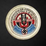 1934 Unteroffizierschule Weißenfels Reunion & Memorial Dedication Badge – "Bundestag 6.–8.10.1934"