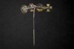 WWII Miniature Medal Bar Stickpin – EK, HC, TD, VWA - Image 2