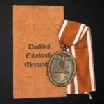 Deutsches Schutzwall-Ehrenzeichen (“Westwall Medal”) with Karl Hensler Pouch