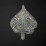 WHW Third Reich Sword and Crossed Rifles Tinnie