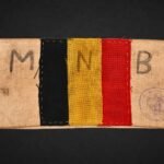 Belgian Resistance Armband – MNB (Mouvement National Belge / Belgische Nationale Beweging) – WWII