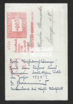 Signed Portrait of (SS-Oberführer) Dr. Heinrich Glasmeier - Reichsrundfunkintendant - Early 1934 (!) - Image 2