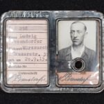 WWII Alpine Montan A.G. "Hermann Göring" Linz Factory Employee Identification Badge – Krieglach Works
