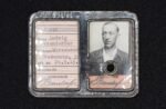 WWII Alpine Montan A.G. "Hermann Göring" Linz Factory Employee Identification Badge – Krieglach Works
