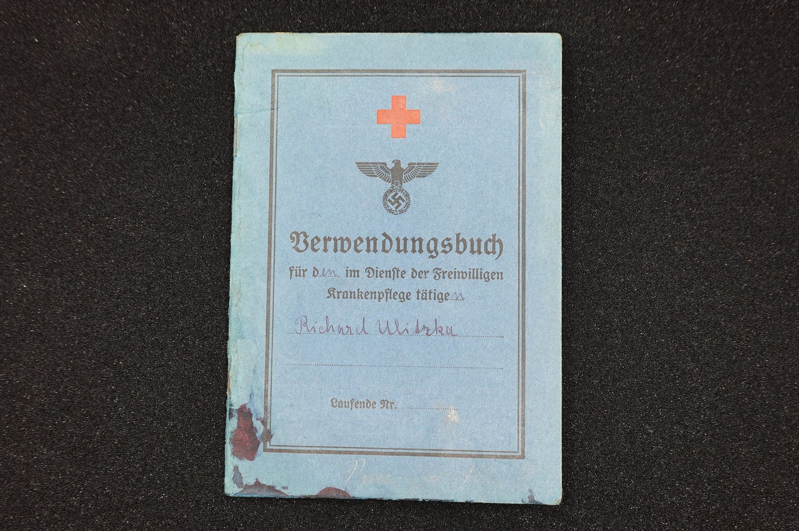 DSC01544 DRK Verwendungsbuch - Hamburg, Wehrkreis X - Image 1