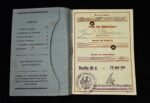 KIA Wehrpass - Artillerie-Regiment 208 (208. Infanterie-Division) (EK2, VWA, WIO) - Image 2