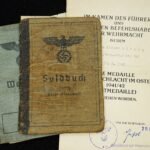 Soldbuch & Wehrpass + Ostmedaille Award Doc – Kranken-Transport-Abt. (mot.) 703 – Sturmbataillon 2. Pz.-Armee & Sanitäts-Kp. 373 (Kroat.)