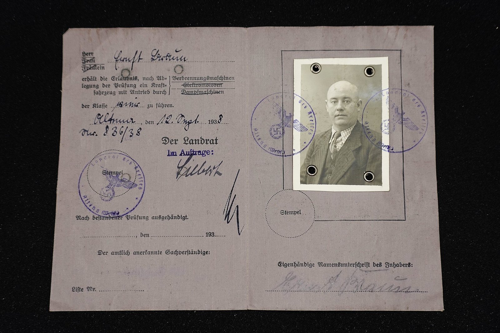 DSC01914 Civil German Führerschein (Civil Driver's License) - Image 1