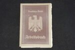 German Arbeitsbuch - Kistenfabrik-Sägewerk