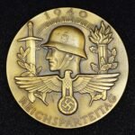 Reichsparteitag 1940 – Large Deschler München Plaque – Richard Klein