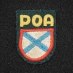 WWII Russian Liberation Army ROA / POA Sleeve Shield (Uniform Removed!)